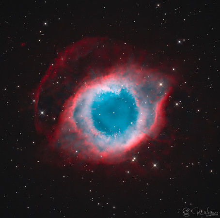 NGC7293 Helix Nebula LRGBHO TRAC