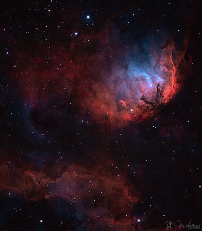 Sh 2-101 Tulip Nebula LRGBH TRAC