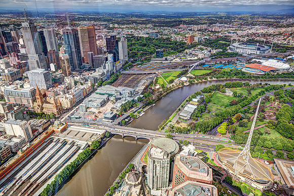 Melbourne from Above