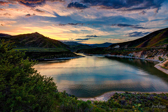 Boise River Sunset