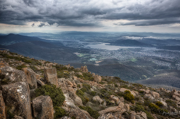 Mt Wellington Over Hobart