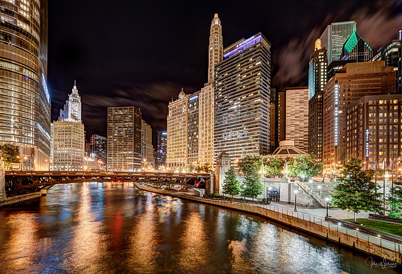 Chicago From State St Bridge
