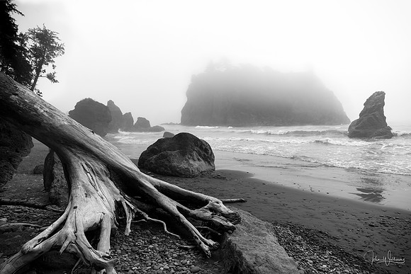 Misty Ruby Beach