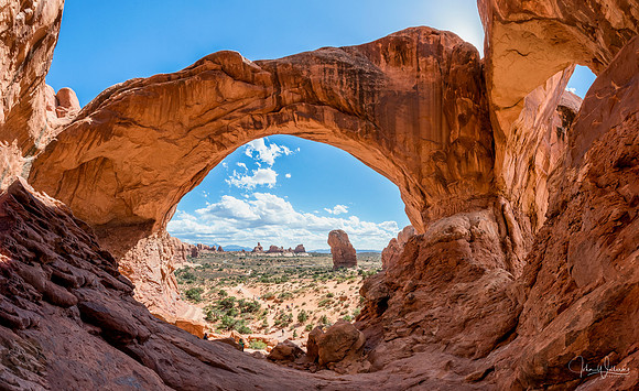 In the Double Arch