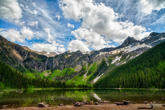 Avalanche Lake Morning