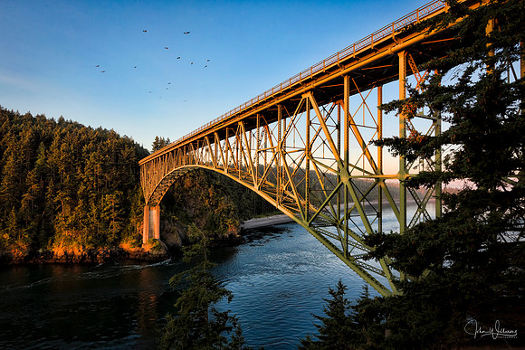 Sunrise at Deception Pass