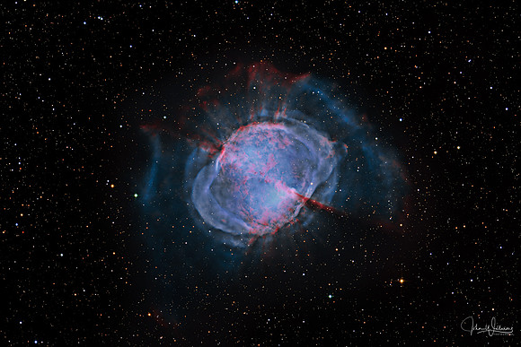 M27 Dumbbell Nebula Williams-Coles