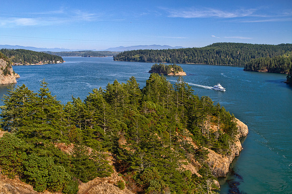 From Deception Pass Bridge