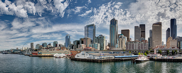 Seattle Morning Cityscape