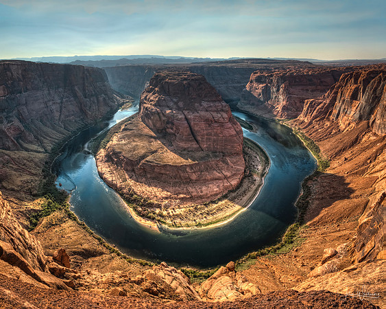Horseshoe Bend Over the Edge