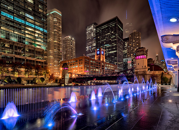 Riverwalk Dancing Water