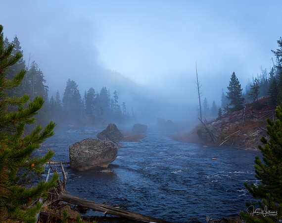 Morning in Yellowstone