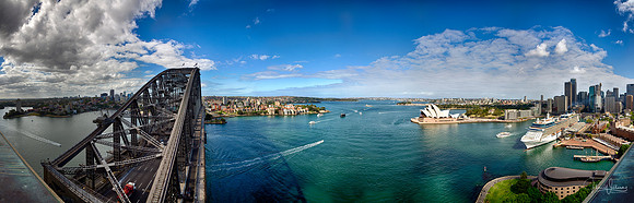 Grand Panoramic of Sydney Harbour