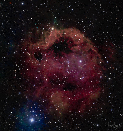 Sh2173 Phantom of the Opera Nebula AAA-Ceravolo