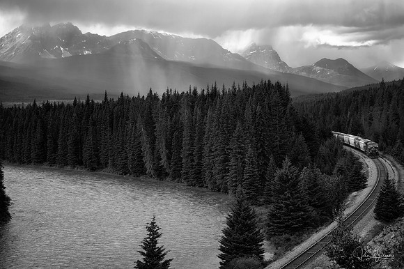 Storm Over Banff