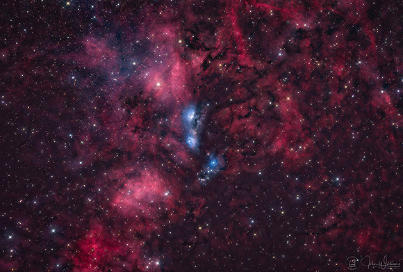 NGC6914 Reflection Nebula LRGBH TRAC