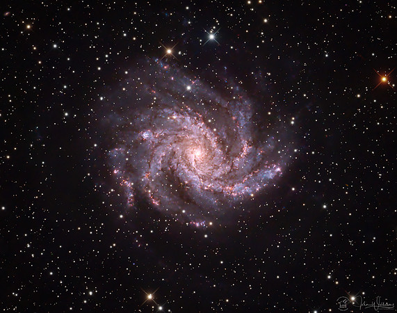NGC6946 Fireworks Galaxy LRGBH TRAC