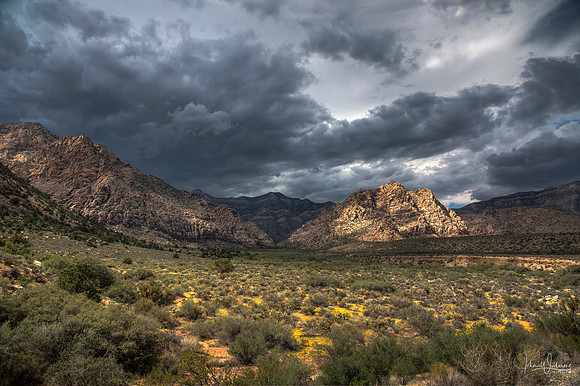 Major Storm Approaching the Desert