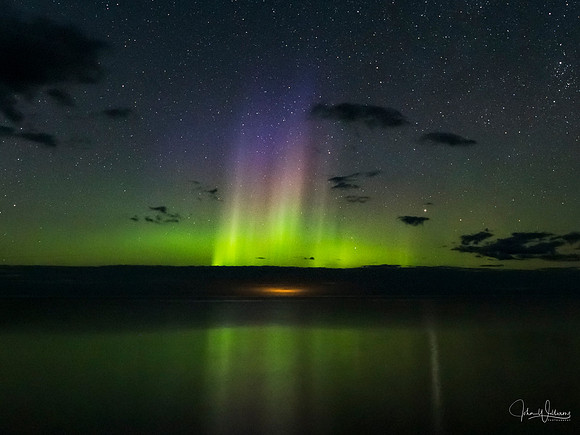 Aurora over Thunder Bay